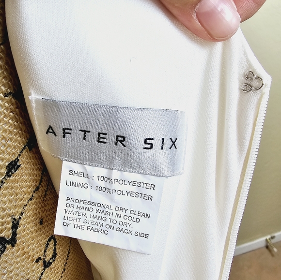 AFTER SIX Bowed One-Shoulder Trumpet Gown - Picture 8 of 10